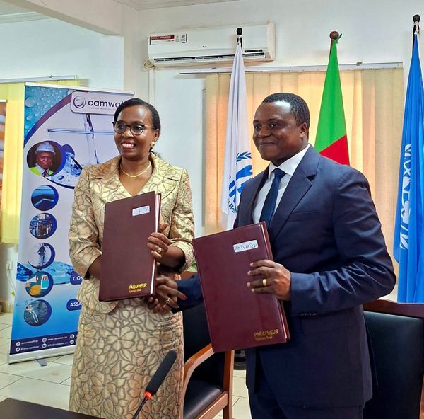 Cameroun : la CAMWATER et le HCR scellent un partenariat pour l'accès à l'eau potable au profit des réfugiés