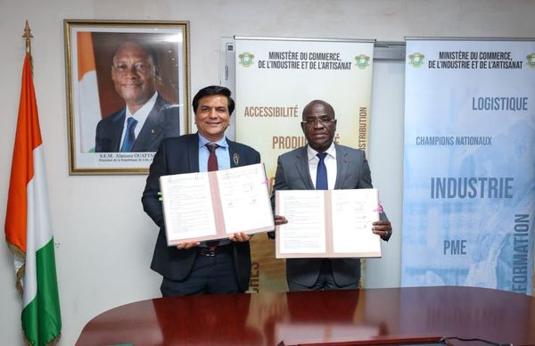 Côte d’Ivoire : accord de 110 milliards FCFA avec B5 Plus pour booster l'industrie