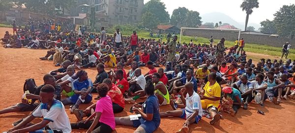 Centrafrique : recrutement des 500 jeunes dans les FSI, une troisième journée sous le signe de la discipline