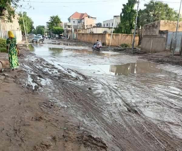 N'Djamena : les infrastructures routières à l'épreuve de la saison des pluies