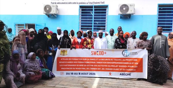 Tchad : à Abéché, le projet SWEDD+ forme ses bénéficiaires à la sécurité au travail