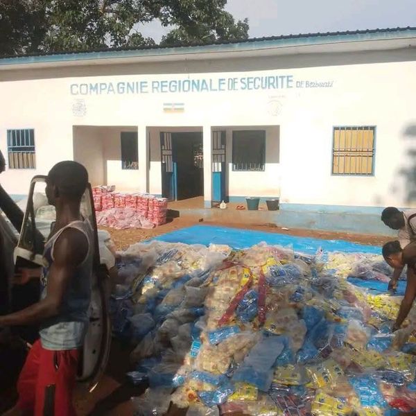 RCA : saisie de boissons frelatées à Berbérati, la Police nationale en action
