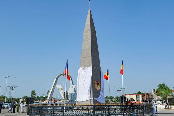 Tchad : inauguration des nouveaux aménagements autour du Palais Présidentiel