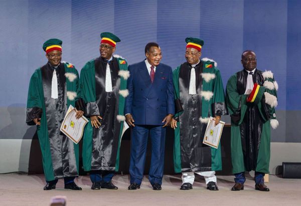 Congo : trois anciens chefs d'État africains honorés par l'Université Denis Sassou N’Guesso