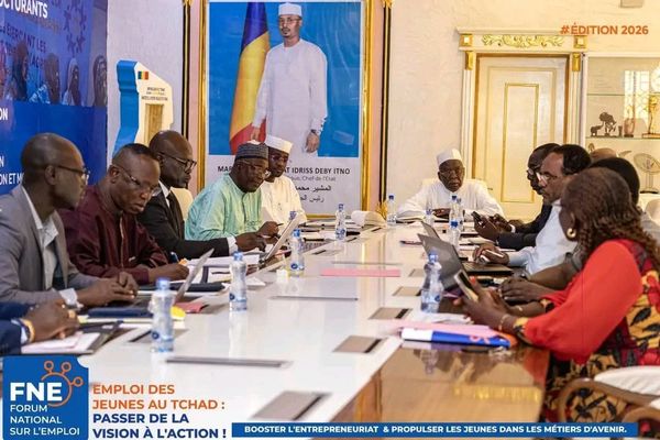 Forum National de l’Emploi 2026 au Tchad : la coordination évalue les préparatifs et le suivi des engagements