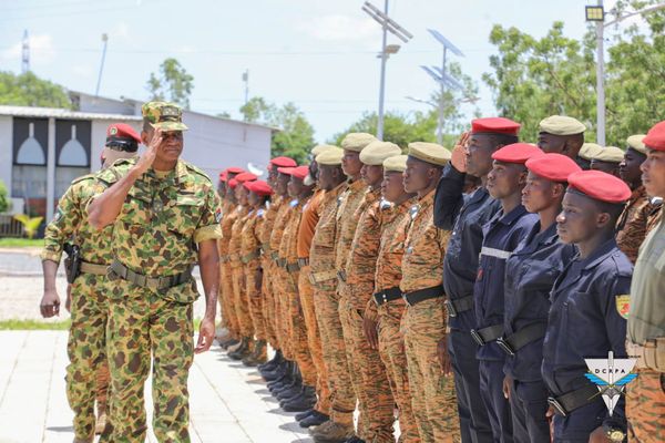 Burkina Faso : le CEMGA salue l'engagement des forces combattantes
