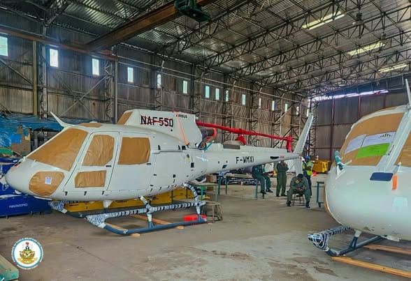 Modernisation militaire : la Nigerian Air Force renforce sa flotte avec cinq nouveaux hélicoptères