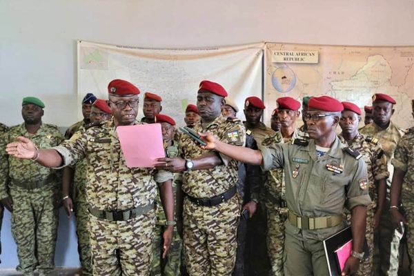Centrafrique : le lieutenant-colonel Bombayake-Balla prend les commandes du BIT7