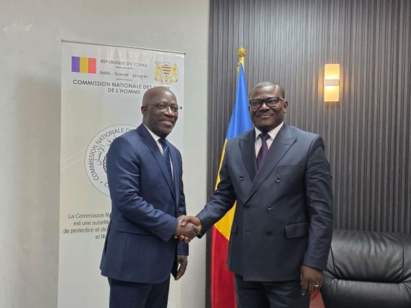 Tchad : La CNDH s'entretient avec Charles Blé Goudé et Alladoum Djarma Baltazar