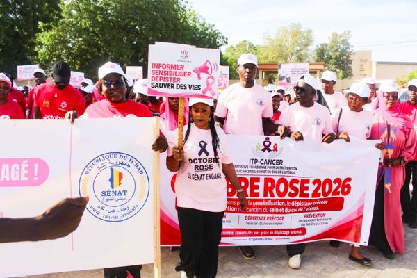 N’Djamena Rose : une mobilisation massive pour dire stop au cancer du sein
