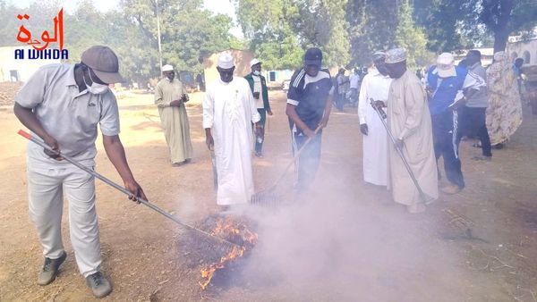 Tchad : opération de salubrité publique à l'École régionale d'Am-Timan