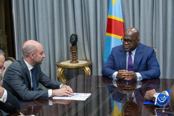 RDC-France : Félix-Antoine Tshisekedi s'entretient avec Jean-Noël Barrot à Kinshasa