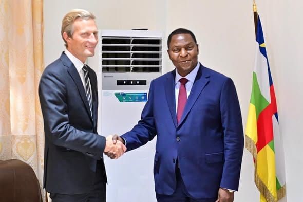 RCA : le PAM s'engage à élargir l'alimentation scolaire avec le président Touadéra