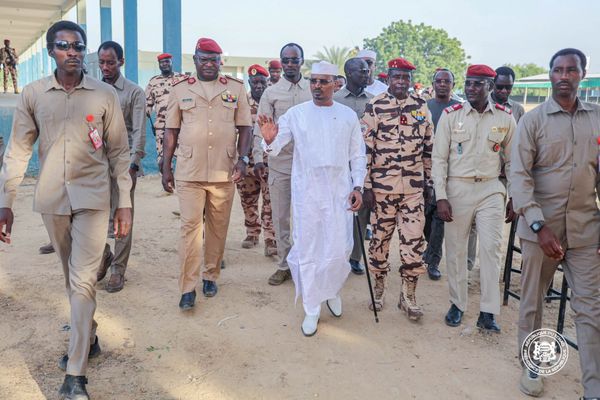 École des enfants de troupe au Tchad : nouvelle visite surprise du chef de l'État à la veille de la rentrée