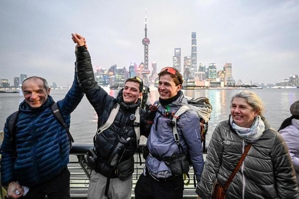 From the Alps to Shanghai: Two French Travelers Complete Epic 518-Day Trek Across Eurasia