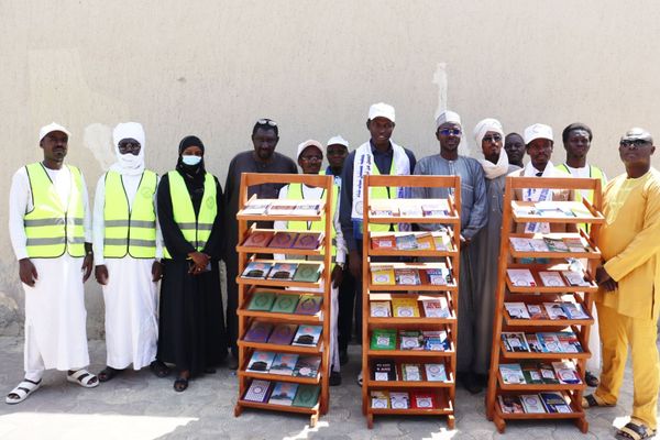 Tchad : à Klessoum, l'ANAJT offre des livres pour la réinsertion des détenus