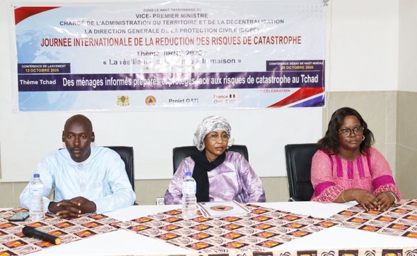 JIRRC 2026 : Le Tchad place les ménages au cœur de la stratégie de réduction des risques de catastrophe