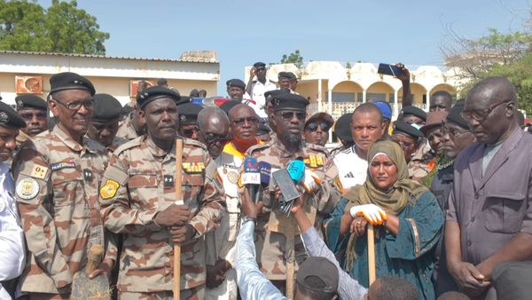 Salubrité scolaire à N'Djamena : la Police nationale se mobilise au lycée de Walia