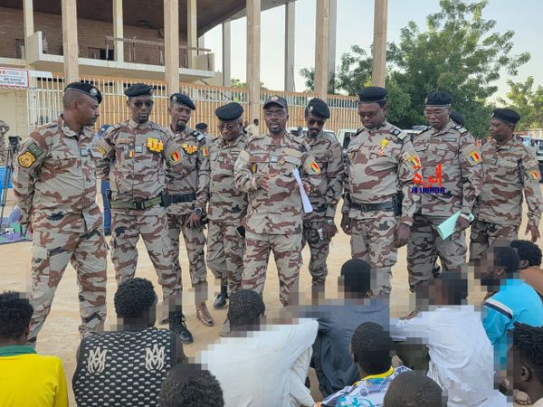 Tchad : saisie d'envergure et arrestation de 47 présumés malfaiteurs par la Police nationale
