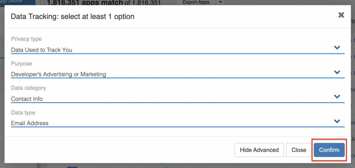 Apple Privacy Data Blog — 42matters