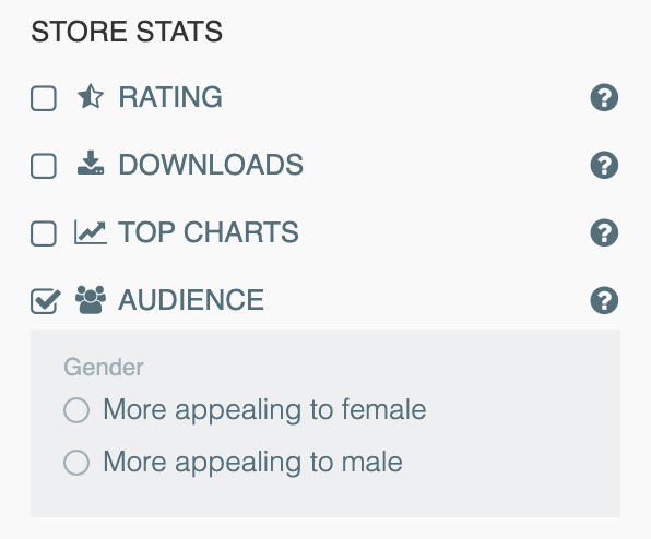 App audience insights from 42matters.