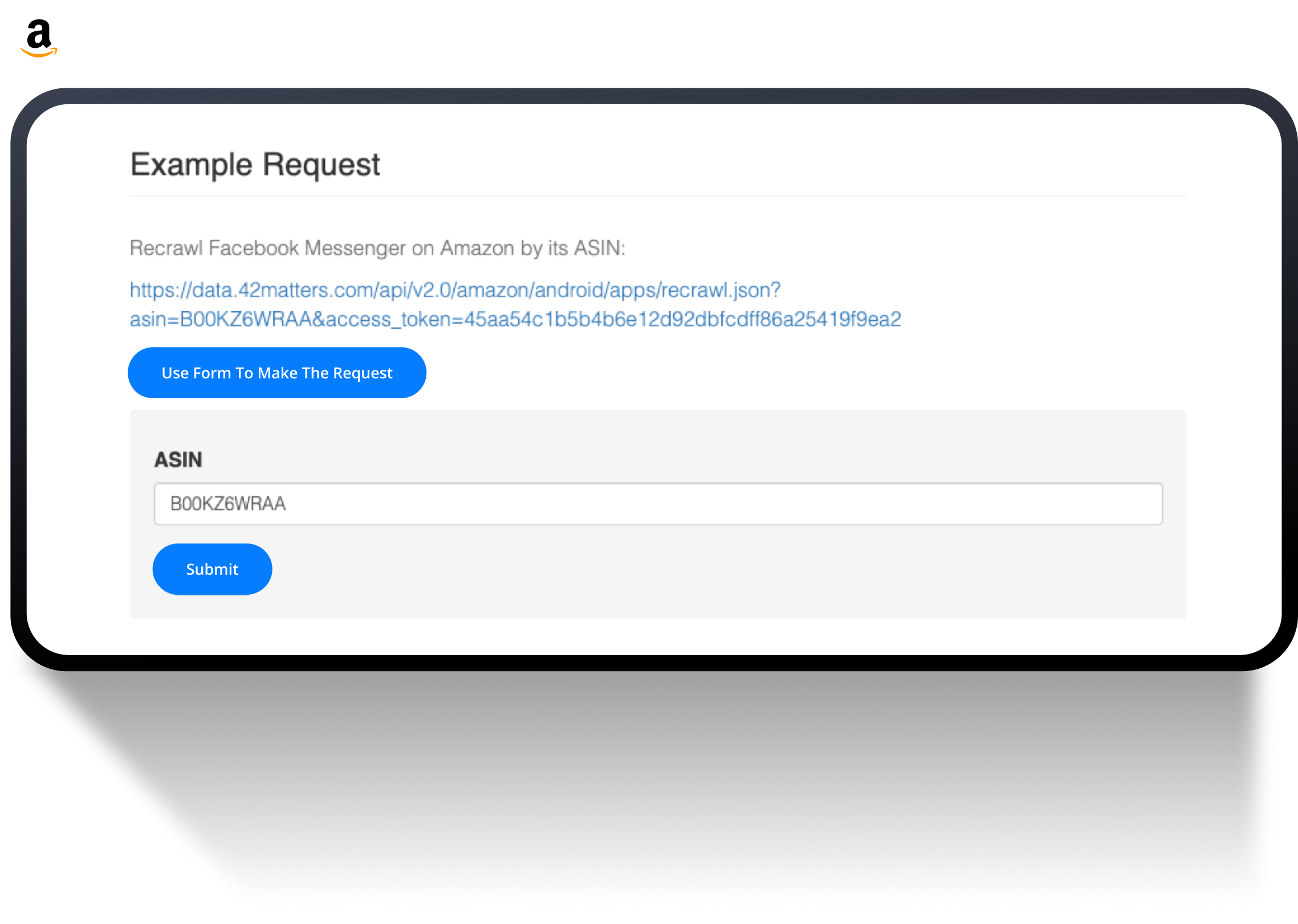 Amazon App Data Refresh