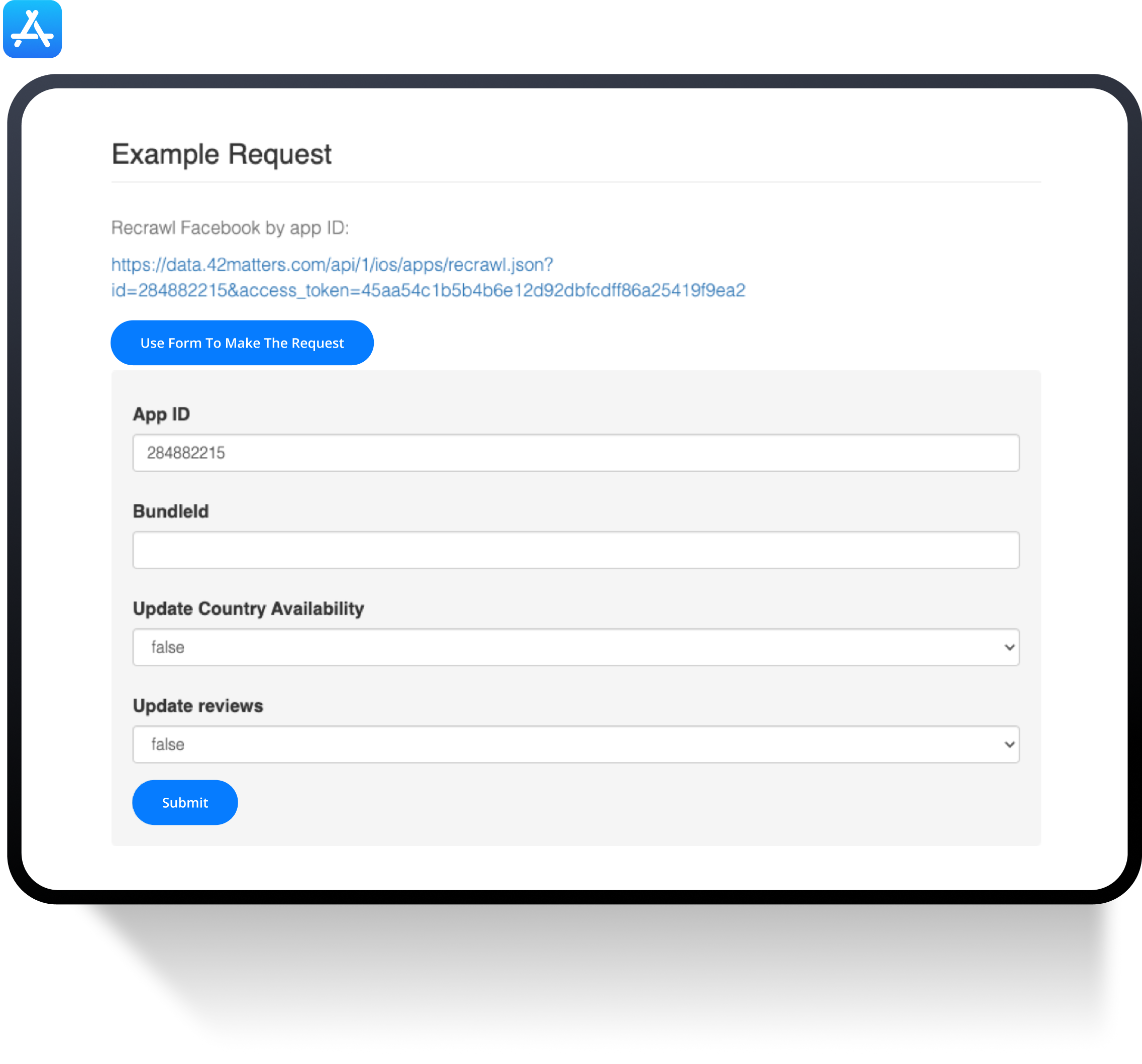 iOS App Data Refresh.
