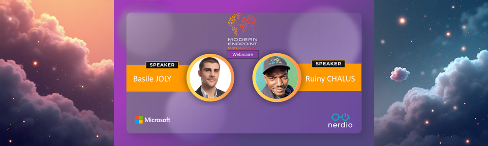 Replay MEMCommunity : webinaire Intune, AVD, W365 avec Microsoft et Nerdio