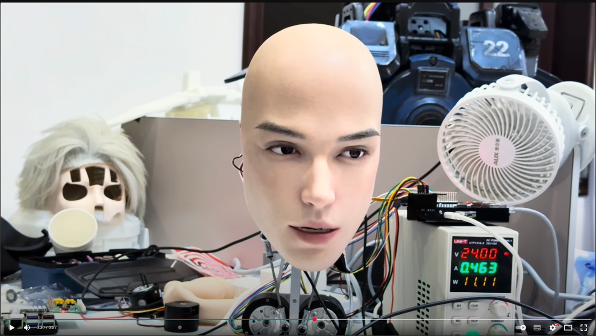 Origin M1 (Only Head) – en avancerad robotansikte för forskning och interaktion