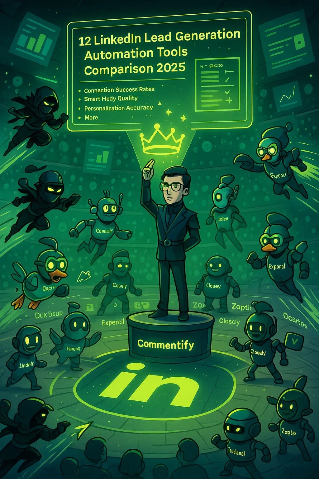 12 LinkedIn Lead Generation Automation Tools Comparison 2025