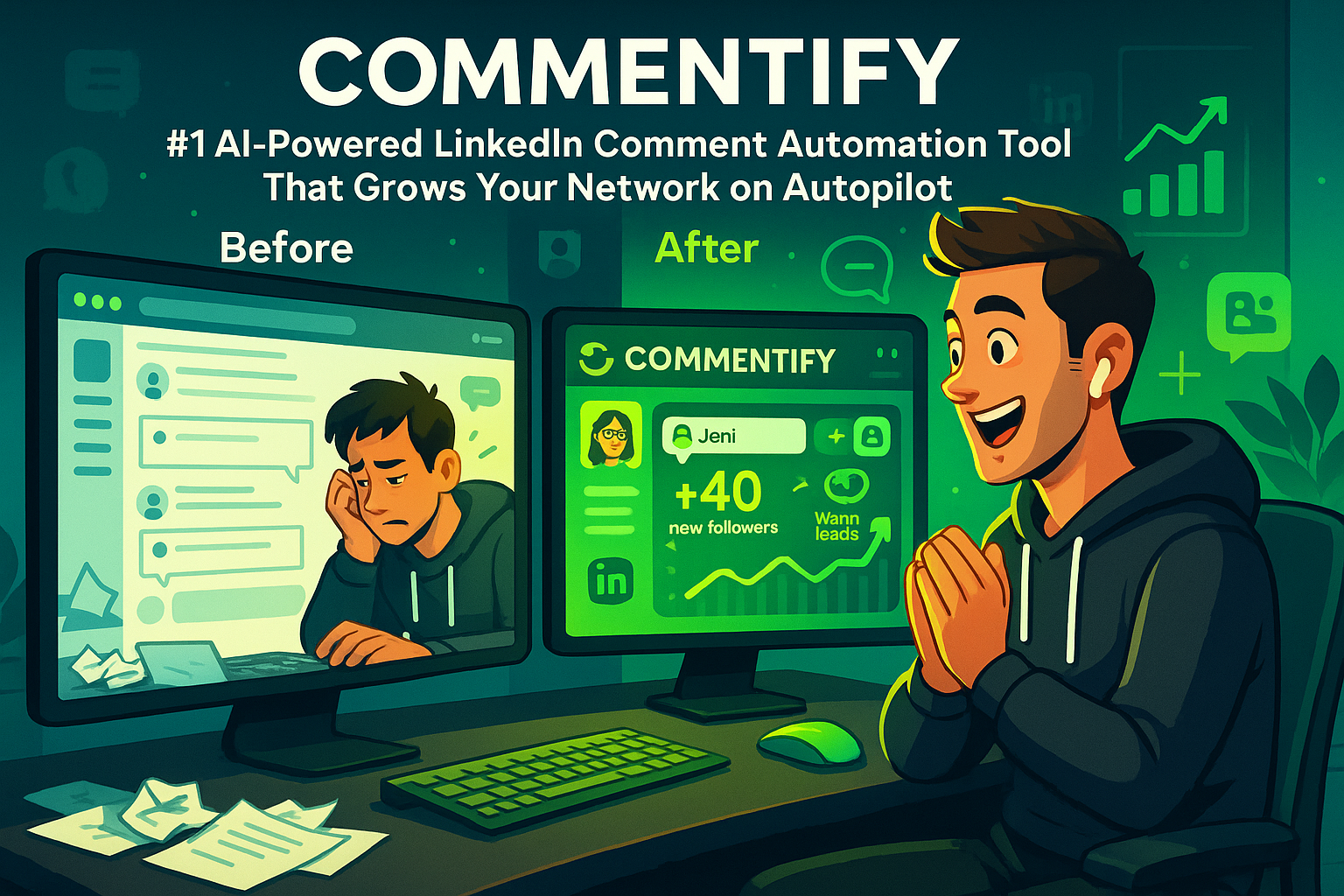 Commentify: The #1 AI-Powered LinkedIn Comment Automation Tool That Grows Your Network on Autopilot