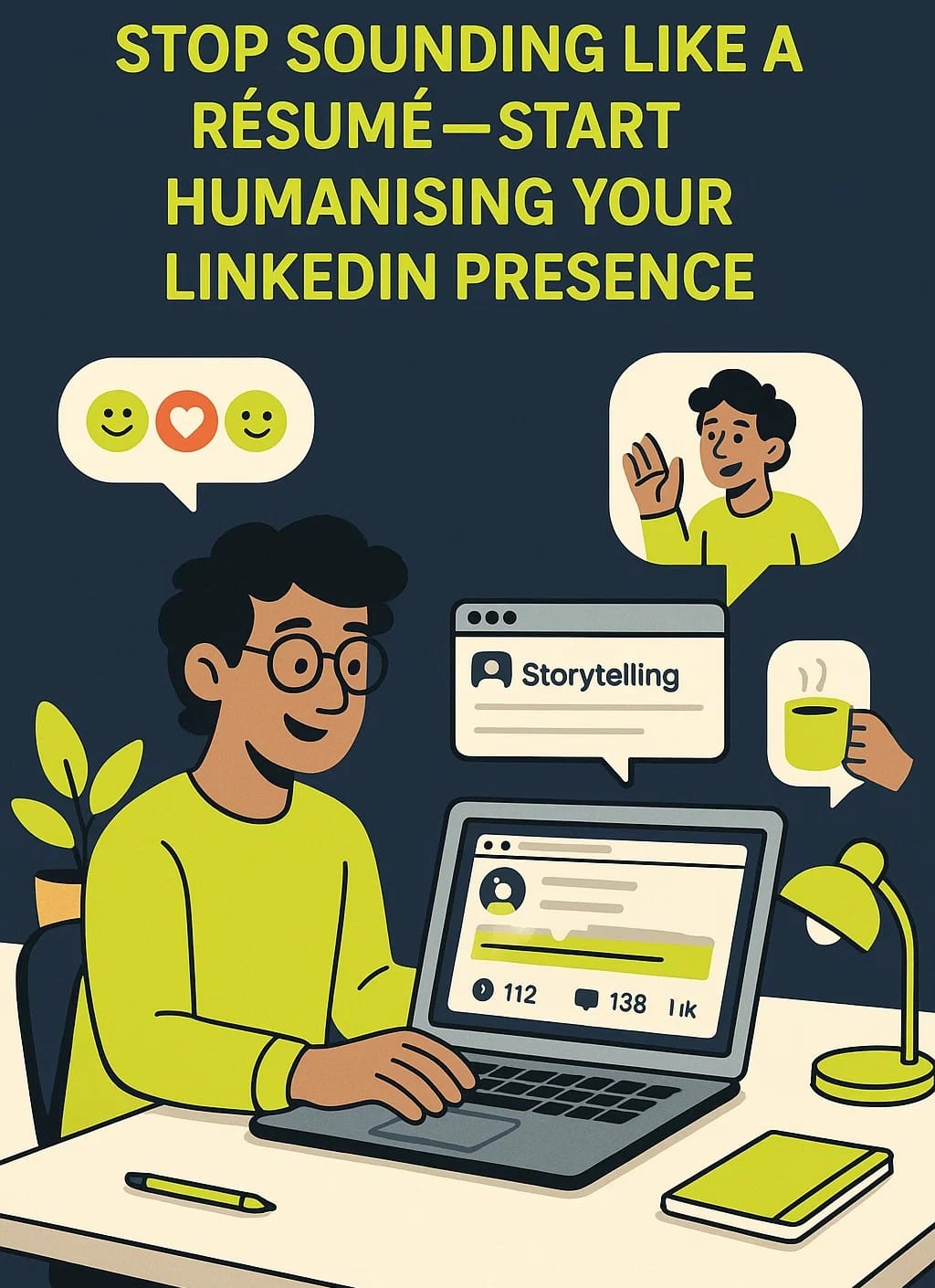 Stop Sounding Like a Resume, Start Humanising Your LinkedIn Presence