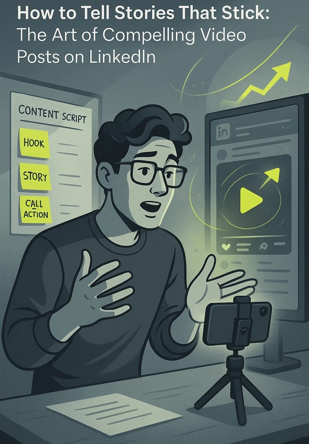 How to Tell Stories That Stick: The Art of Compelling Video Posts on LinkedIn