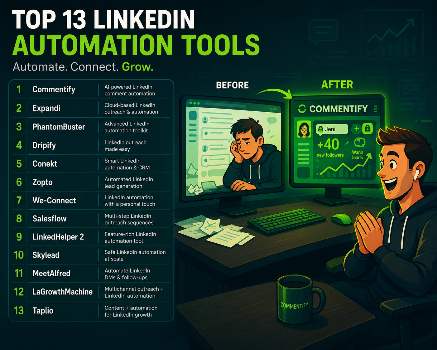 13 Best LinkedIn Automation Tools for Marketing Agencies in 2026