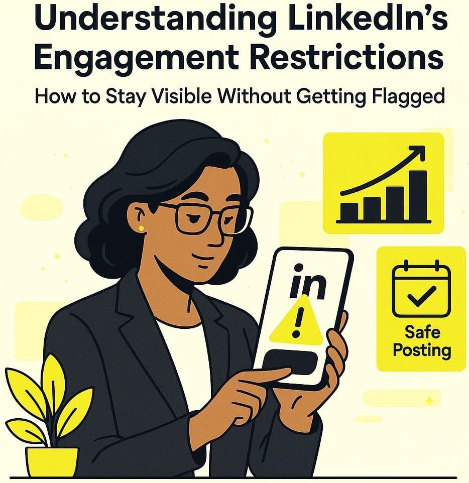 Understanding LinkedIn’s Engagement Restrictions: How to Stay Visible Without Getting Flagged