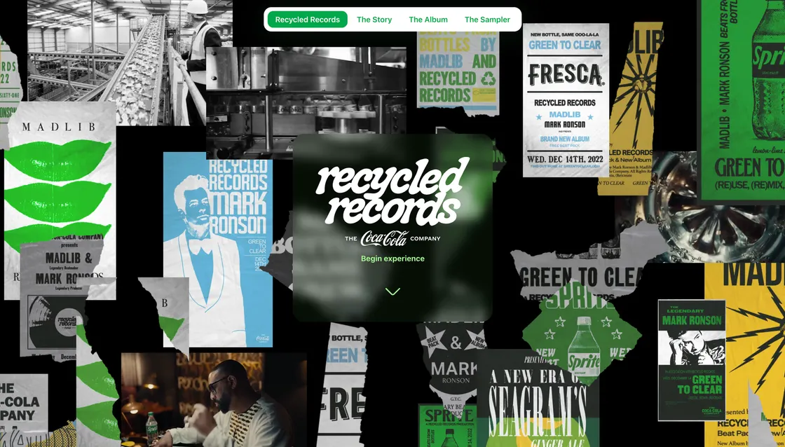 Recycled Records: A WebGL Beat Machine Built on Bottle Plant Samples