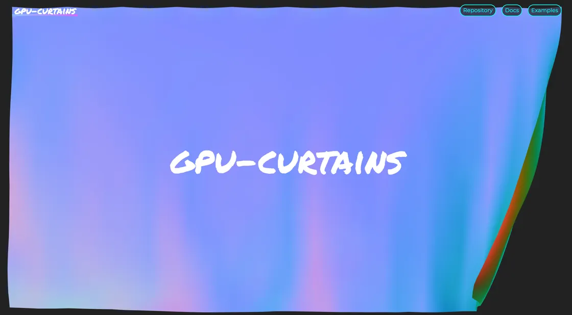 gpu-curtains: A WebGPU 3D Engine That Syncs Shaders to Your DOM