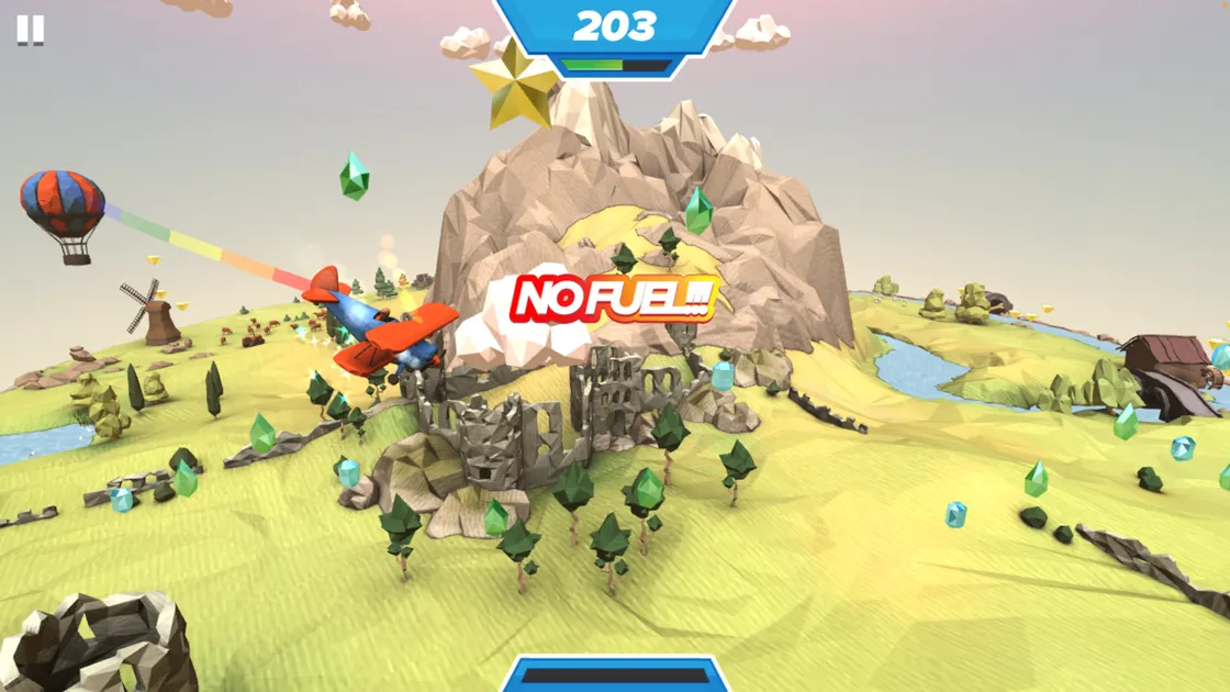 SWOOOP: Low-Poly Biplane Flight in PlayCanvas