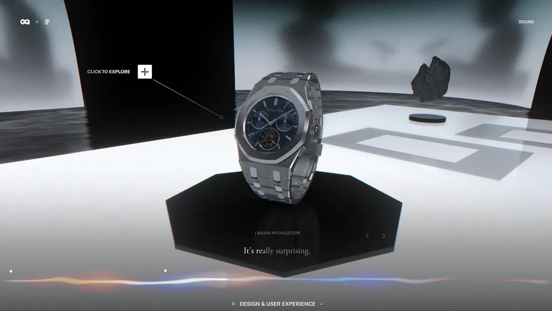 The Extraordinary Lab: A WebGL Tour of the Audemars Piguet RD Series