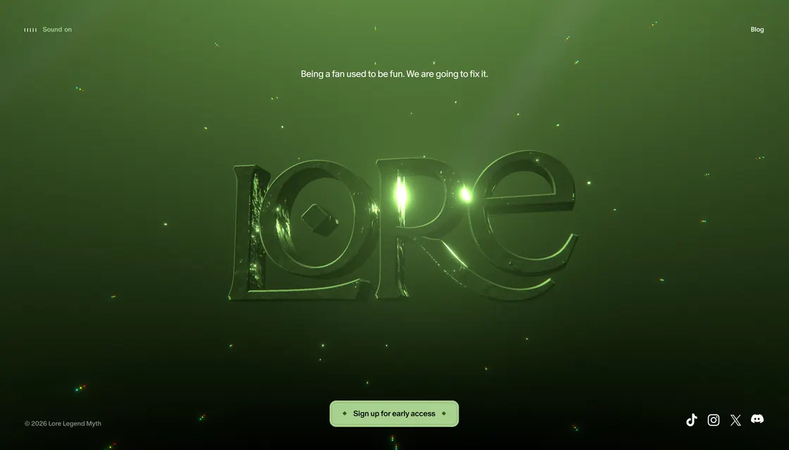 Lore: Hand-Rolled WebGL by darkroom.engineering