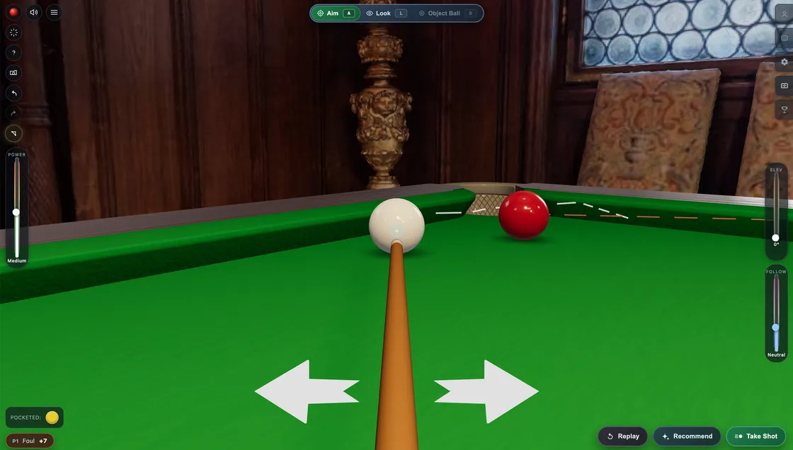 SnookerSim: Snooker With Physics You Can Measure