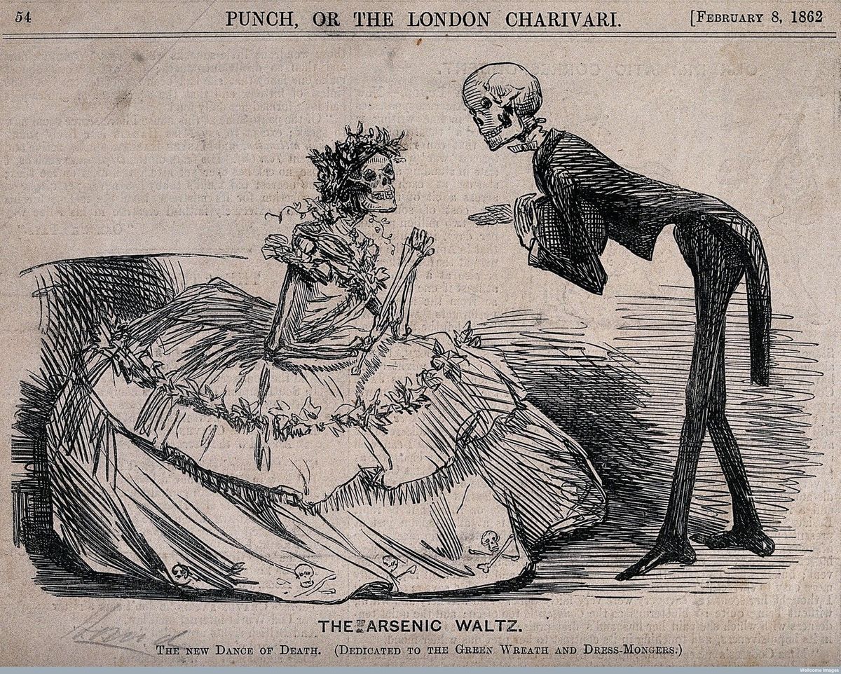 Dressed to Kill: The Allure and Agony of Arsenic Green in 19th-Century Fashion