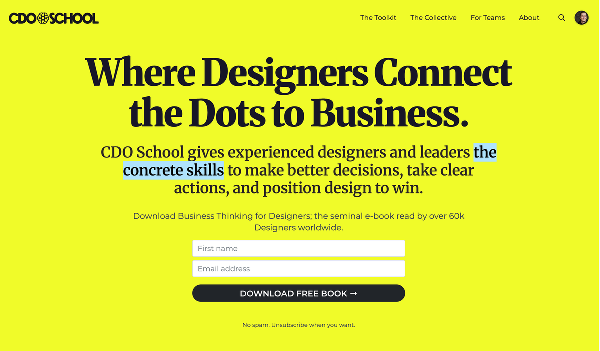 Chief Design Officer School