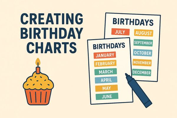Birthday Chart Ideas for the Classroom