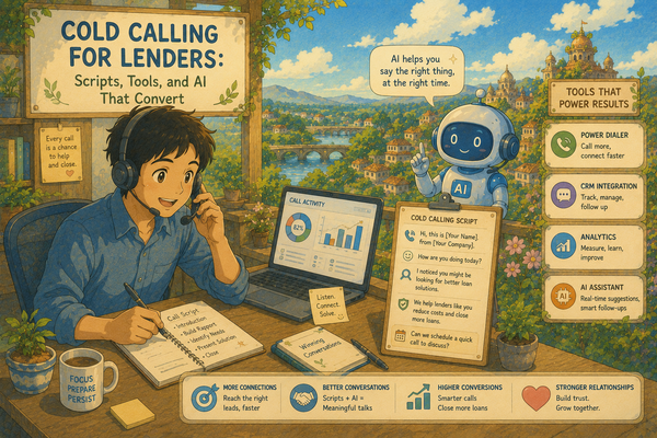 Cold Calling for Lenders: Scripts, Tools, and AI That Convert