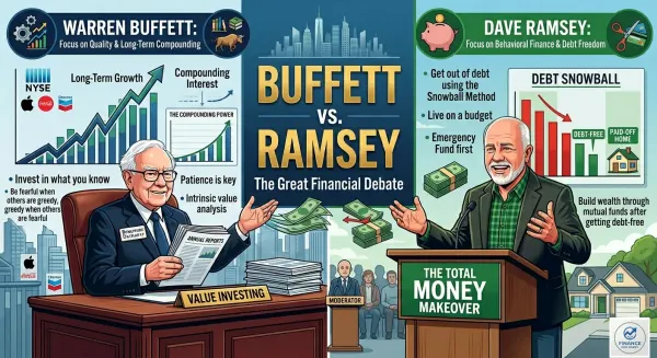 A clear pathway representing the transition from Dave Ramsey Baby Step 3 to long term stock market investing.