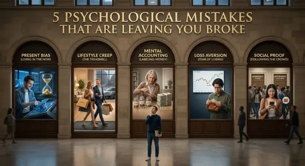 Psychological Mistakes That Are Leaving You Broke