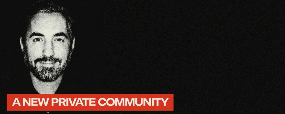 Big update, Diggnation is back, a new private community, and more