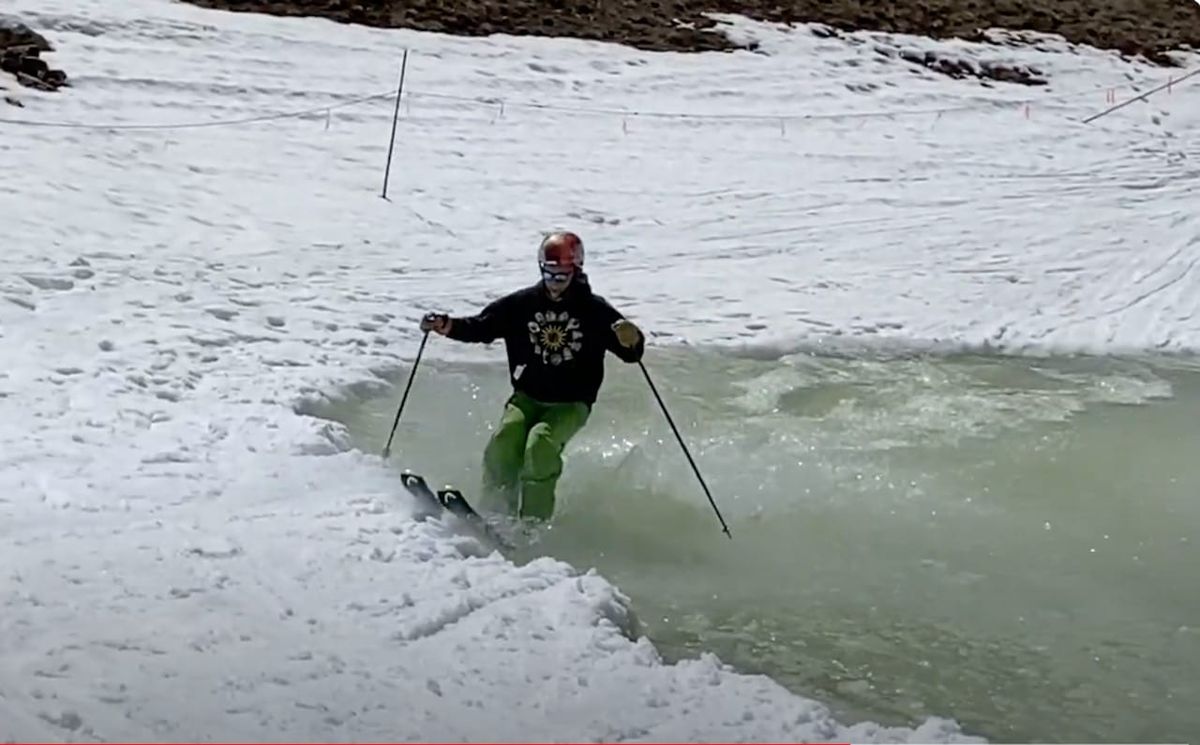 June 1 2020 social distanced pond crossing