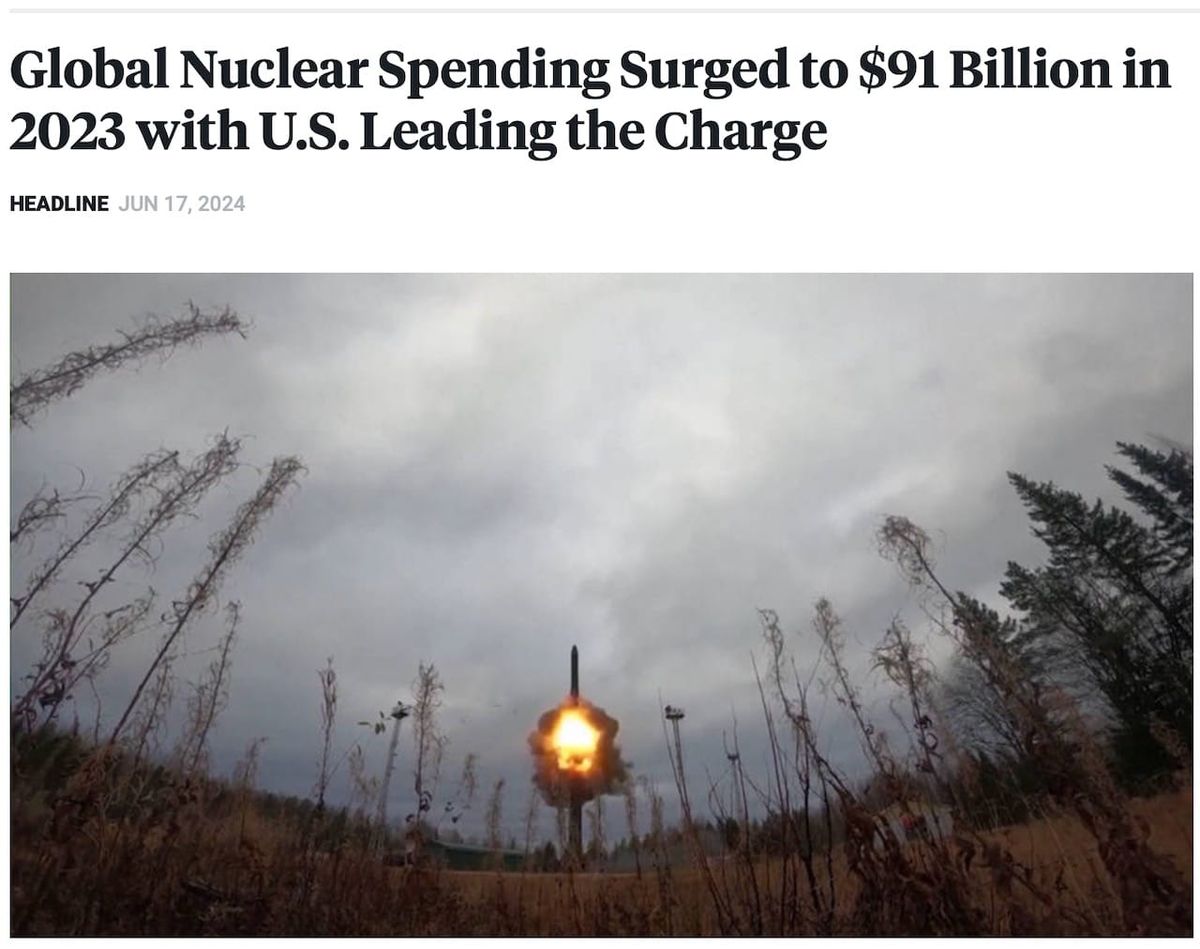 If apes know how to get off the treadmill, why don't we?